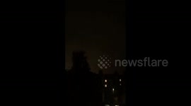 UK: Lightning Strikes, Thunderstorm Moves Across The UK 2