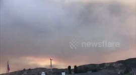 US: Lake Fire Breaks Out In Angeles National Forest, California 3