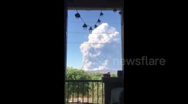 US: Lake Fire Breaks Out In Angeles National Forest, California 4