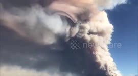 US: Massive Wall Of Smoke Billows From ‘Lake Fire’ In LA County, California