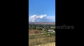 US: Lake fire breaks out in Angeles National Forest, California