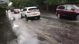 UK: Thunderstorm Brings Flash Flooding To South London 2