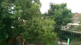 Overcast clouds but no rain in Bromley area