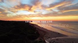 Sunrise in Torquay Australia