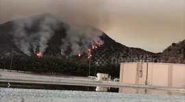 US: Evacuations Ordered, Ranch Fire Erupts In Azusa, California 5