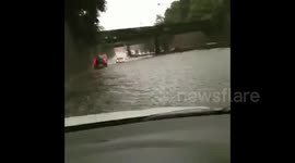 UK: Thunderstorm Brings Flash Flooding To South London 3
