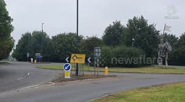 Tewkesbury Police Station Abandoned after recent storm.