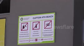 Sheep slaughtered on South African beach amidst racial tensions