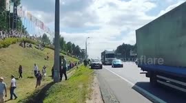 Belarus: Crowds Swarm Streets To Show Solidarity With Protests Against Election Results 4