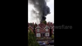 UK: Fire Breaks Out In Birmingham With Thick Smoke 3