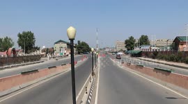 Heightened security ahead of Independence day in India.