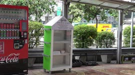 Community Book Cupboards Offer Reading Exchange In Bangkok