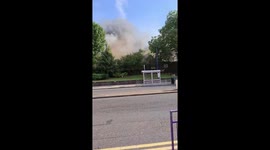 Large fire engulfs Cadbury Club in Birmingham