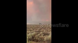 US: Loyalton Fire Near Lake Tahoe Triggers ‘Firenado’