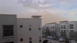 Dust storm blankets homes in Phoenix, Arizona