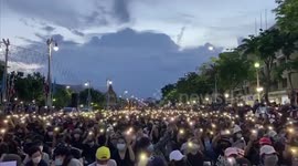 Thailand: Thousands Of People Protest Against Gov’t And Monarchy In BKK 3