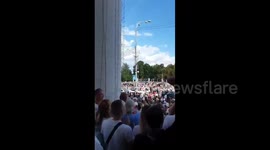 Belarus: Tens Of Thousands Gather For Protests Against Reelection Of Lukashenko 2