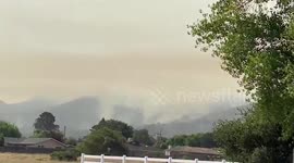 'River Fire' continues to grow in Salinas, California