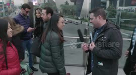 Las Vegas comedian spreads kindness by brushing people's teeth and clipping their toenails