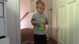 Diaper cream turns hands into what?!