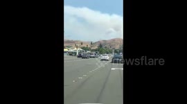 US: Evacuation Warning Issued, ‘Marsh Fire’ Erupts In Santa Clara, California