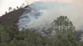 California firefighters battle Napa County blaze which triggers evacuations