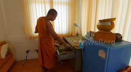 Thief steals thousands from Buddhist temple in eastern Thailand