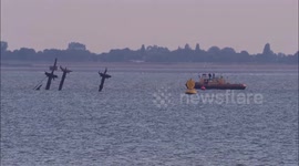 TV crew film UK's most dangerous shipwreck SS Richard Montgomery
