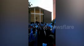 Protests against COVID-19 lockdown restrictions in Buenos Aires, Argentina