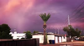 US: Amazing Lightning Show Spotted Over The Sky Of Mesa, Arizona
