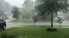 US: Storm Hits Florida With High Wind And Hail 3