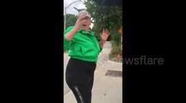 'Do you want to kill me?' Woman in Illinois arrested after wrongly accusing black cyclist of trespassing