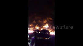 US: Fire Erupts At Poly-America Site In Grand Prairie, TX 4