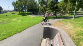 Cycle Fail While Practicing In The Park