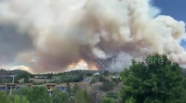 Canadian wildfire forces evacuations in British Columbia