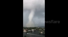 US: Waterspout Spotted Off South Florida