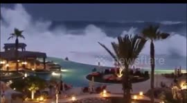 Deadly Hurricane Genevieve hammers Mexico's southern baja peninsula