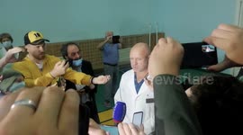 Doctor gives statement on Russian opposition politician's health