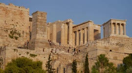 Tourists at the Parthenon as some countries add Greece to risk lists