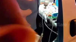 Family injured after cooking stoke gas cylinder explodes at campsite