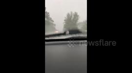 US: Isolated Thunderstorm Brings Strong Rain And Hail To Colorado