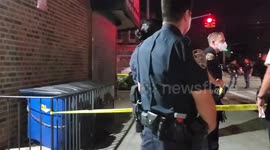 Police on scene after reports of shots fired at intersection of Church Avenue and East 48th Street, Brooklyn