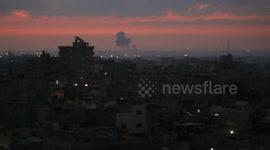 Israel bombs Gaza for 10th straight night