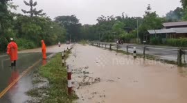 Tropical Storm Higos brings flash floods to northern Thailand