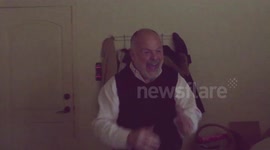 Dad Surprised By Relatives On 60th Birthday