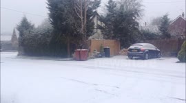 UK Snow in Loxwood