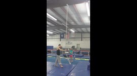 Gym Fail Nut Shot