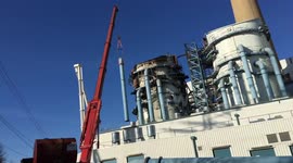 Ferrybridge Power Station dismantling