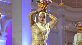Muslim Dancers in Chiang Mai,Thailand
