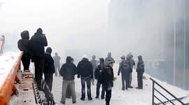 Miners protest in Jastrzębie-Zdrój, Poland